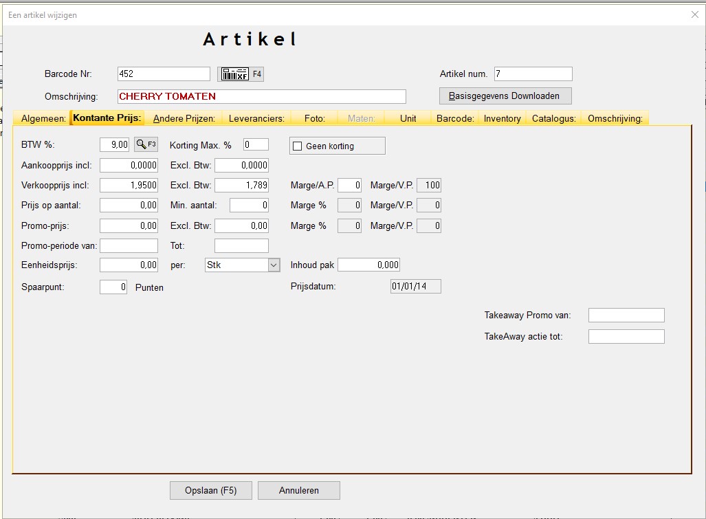 CermePOS administratie en cloud