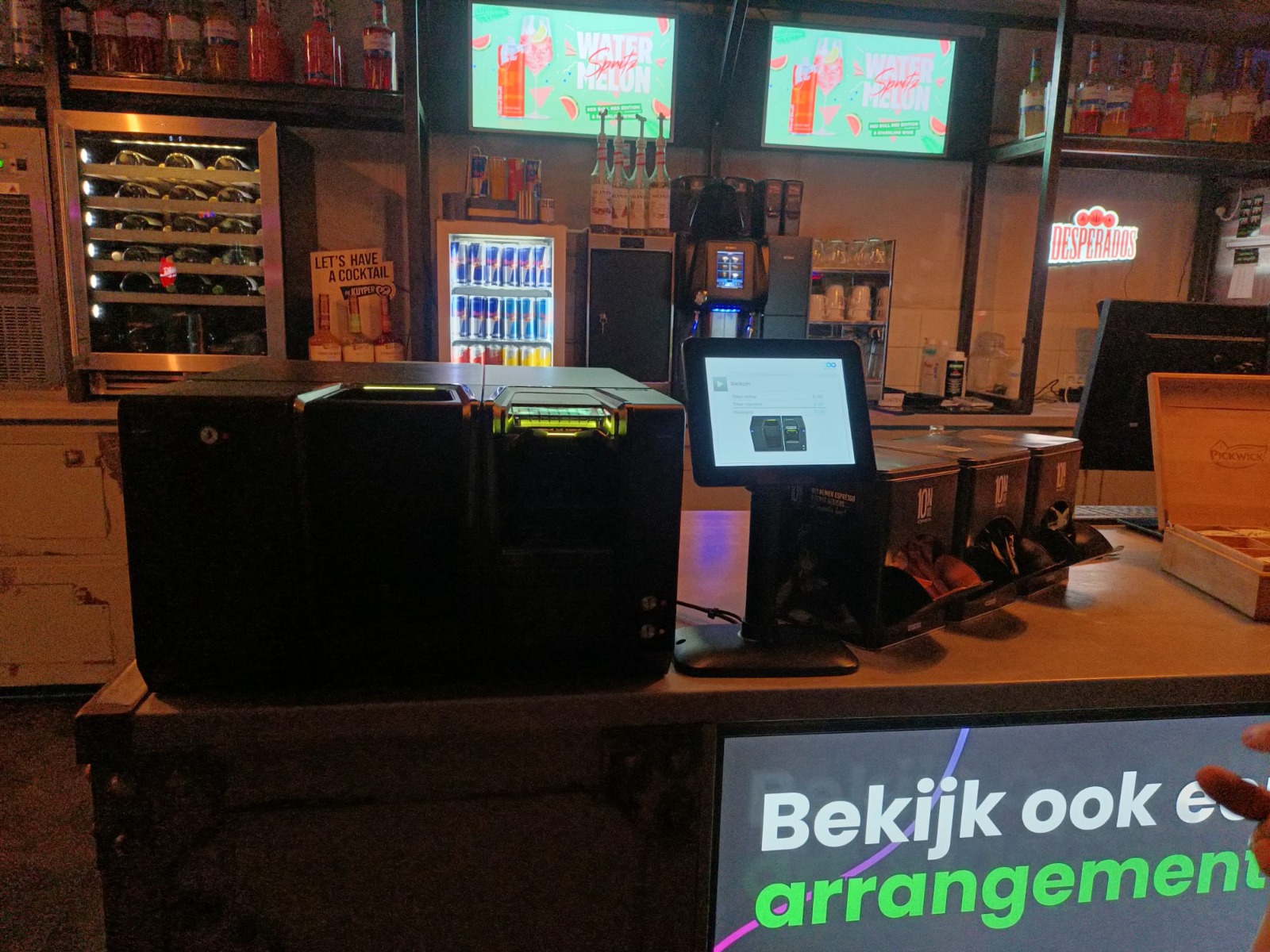 Cash recycler bij De Voltage