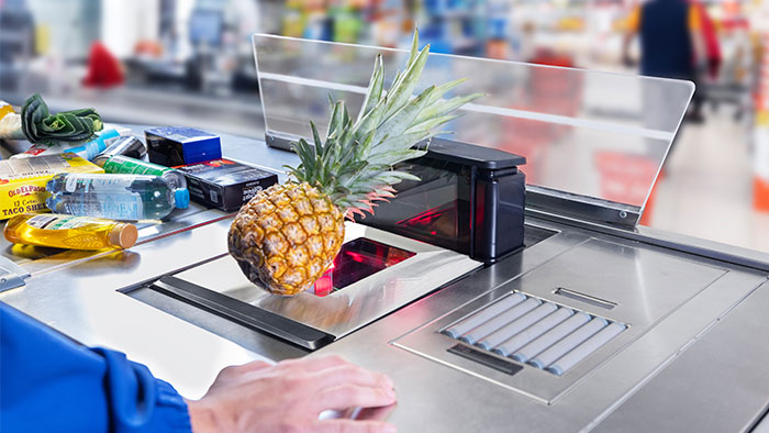 Datalogic Magellan inbouw scanner weegschaal