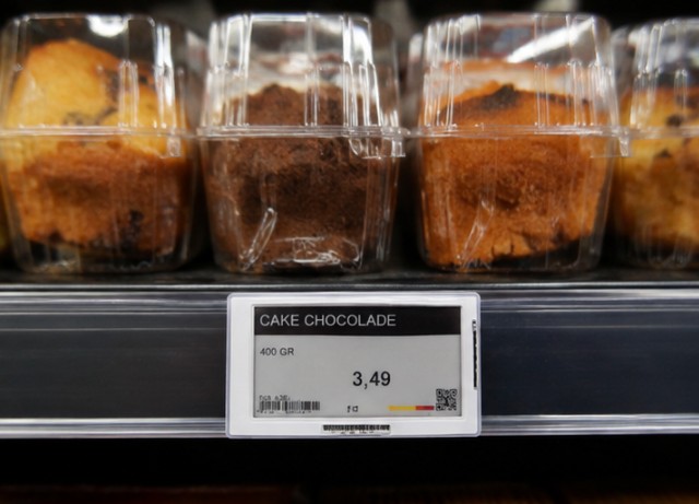 Electronic Shelf Labels in de winkel
