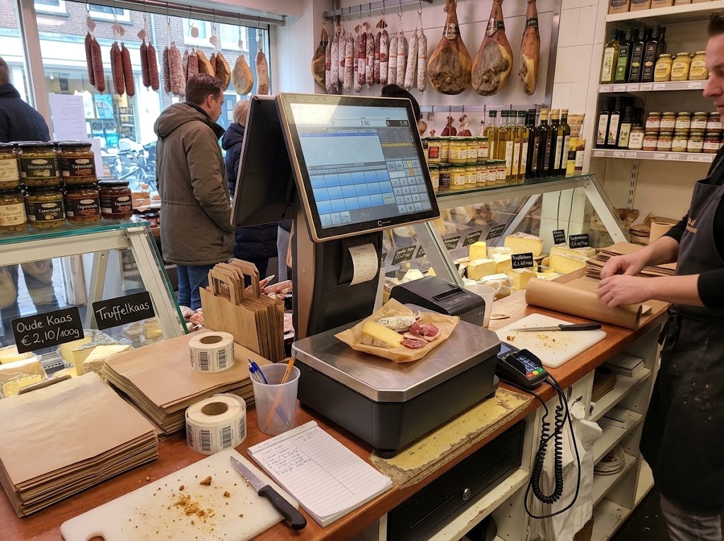 ScalePOS ACS-S500 in delicatessenwinkel