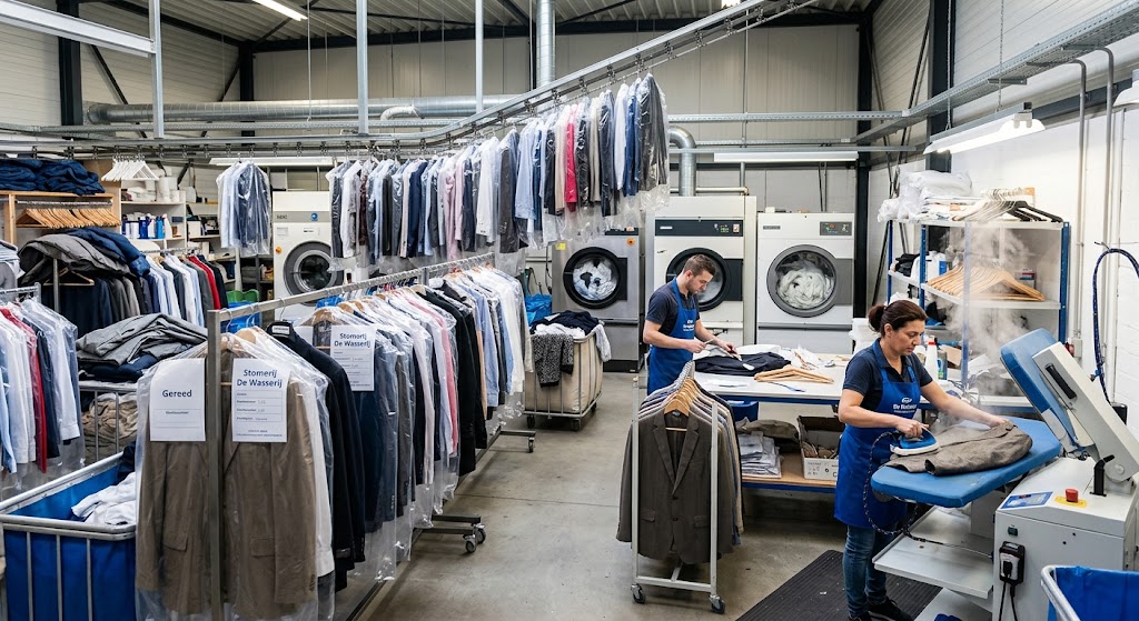 Stomerij winkel en kledinginname